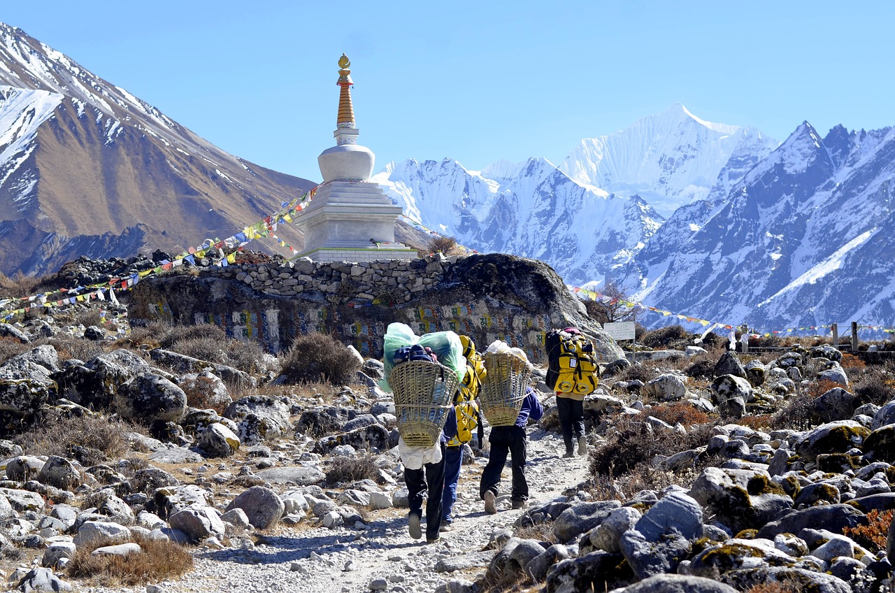 nepal, trek, langtang, trekking, himalaya, landscape, nature, mountain, travel, adventure, outdoor, snow, mountaineering, summit, tourism, porter, temple, shrine, buddhist, buddha, blue buddha, langtang, langtang, langtang, langtang, langtang, porter
